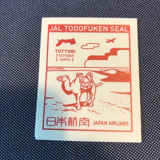 ジャル(ニホンコウクウ)(JAL(日本航空))のmaron様専用     都道府県シール    鳥取二枚(航空機)