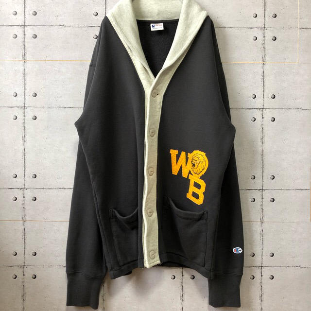 Champion(チャンピオン)の【激レア】 美品 リバースウィーブ チャンピオン カーディガン ビッグサイズ メンズのトップス(カーディガン)の商品写真