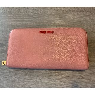 ミュウミュウ(miumiu)の美品！破格！miumiu ミウミウ 長財布(財布)