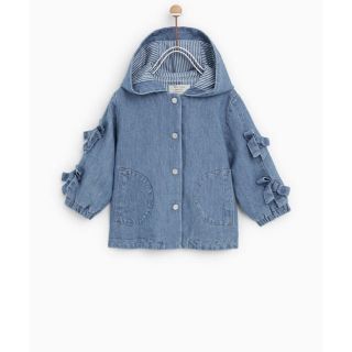 ザラキッズ(ZARA KIDS)のZara Baby☆リボン付きジャケット☆新品☆送料無料(ジャケット/コート)