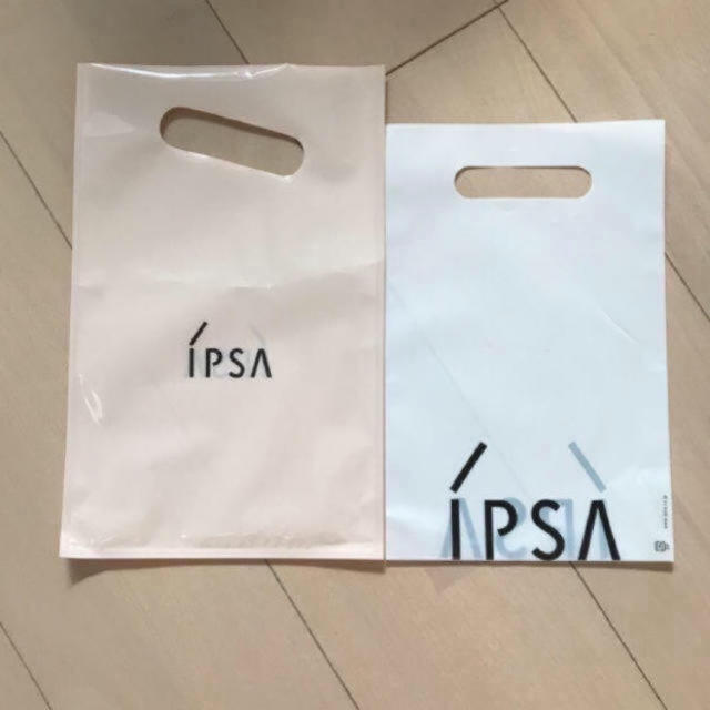 IPSA(イプサ)のイプサ ショッパー 2点セット & ビニールケース2点セット レディースのバッグ(ショップ袋)の商品写真