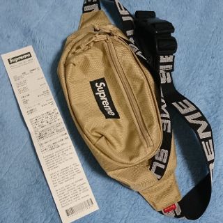 シュプリーム(Supreme)の☆超美品☆ Supreme 18SS Waist Bag Tan(ウエストポーチ)