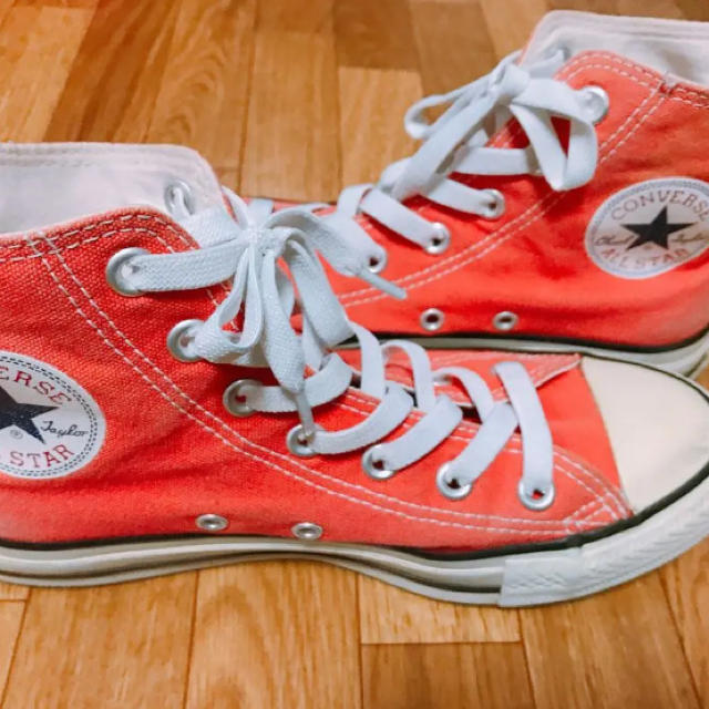 CONVERSE(コンバース)の脱色オレンジコンバース♩ レディースの靴/シューズ(スニーカー)の商品写真