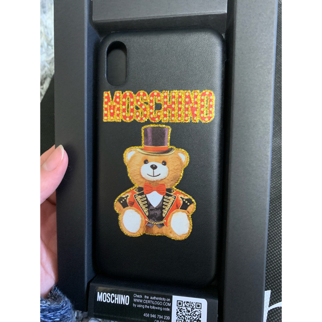 MOSCHINO - モスキーノ  iPhoneカバー x.xs ケースの通販 by takito shop｜モスキーノならラクマ