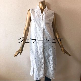 ジェラートピケ 貝殻ワンピース
