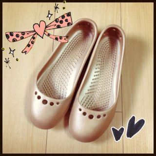 クロックス(crocs)のcrocs✩ラバーシューズ(ハイヒール/パンプス)