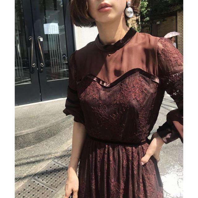 Ameri VINTAGE - AMERI SHEER LACE DRESSの通販 by anna's shop｜アメリヴィンテージならラクマ