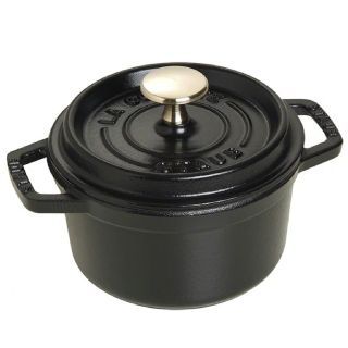 ストウブ(STAUB)のSTAUB ストウブ ココット 14cm ブラック(鍋/フライパン)