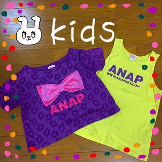 アナップキッズ(ANAP Kids)のANAP🎀ツートップス120〃(その他)