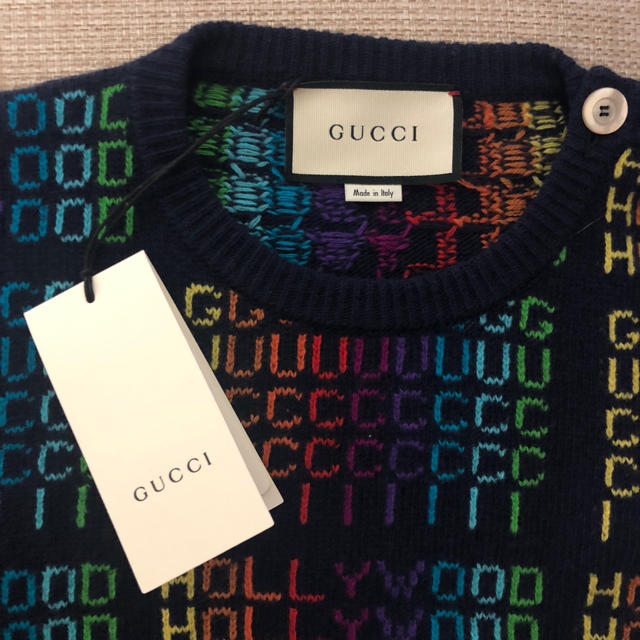 Gucci(グッチ)のGUCCI Hollywood ニット XL メンズのトップス(ニット/セーター)の商品写真