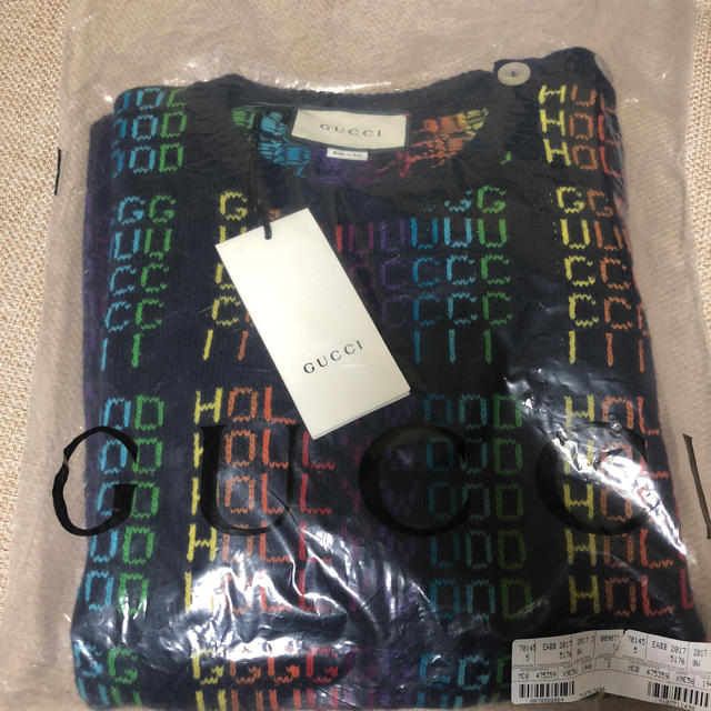 Gucci(グッチ)のGUCCI Hollywood ニット XL メンズのトップス(ニット/セーター)の商品写真