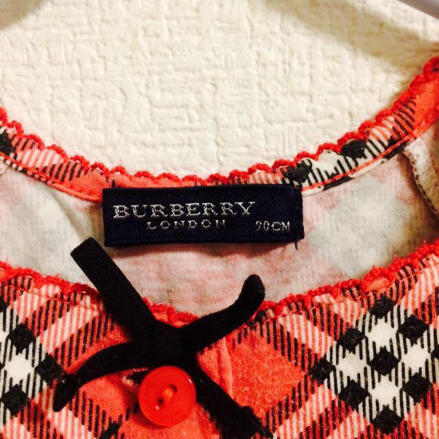 BURBERRY(バーバリー)のBurberry 90 チュニックワンピ キッズ/ベビー/マタニティのキッズ服女の子用(90cm~)(その他)の商品写真