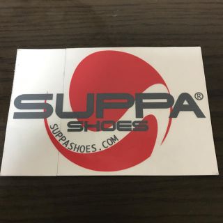 スープラ(SUPRA)の【縦9cm 横13.2cm】SUPRA ステッカー(ステッカー)