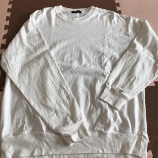 ビームス(BEAMS)のBEAMS ビームス ロンT スウェット 白 メンズ  L(Tシャツ/カットソー(七分/長袖))