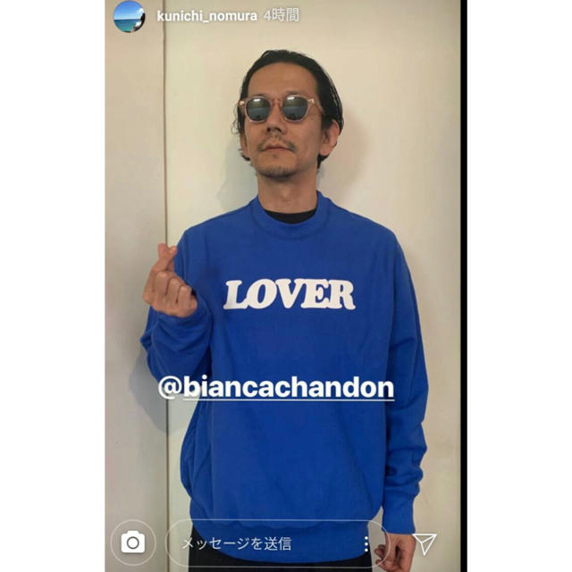 Supreme(シュプリーム)のBIANCA CHANDON LOVER Crewneck Pullover L メンズのトップス(スウェット)の商品写真