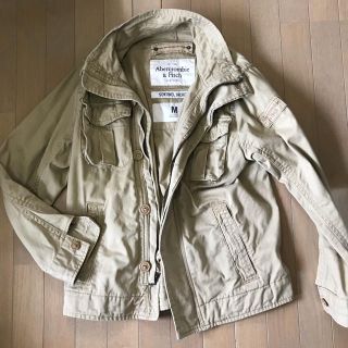 アバクロンビーアンドフィッチ(Abercrombie&Fitch)の★アバクロ★ミリタリージャケット[M］(ミリタリージャケット)