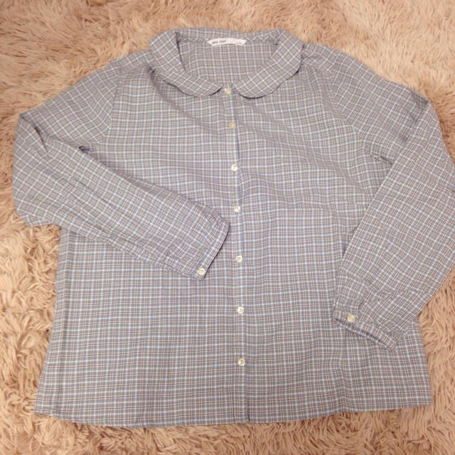 SM2(サマンサモスモス)のもくもくチェックシャツ レディースのトップス(シャツ/ブラウス(長袖/七分))の商品写真