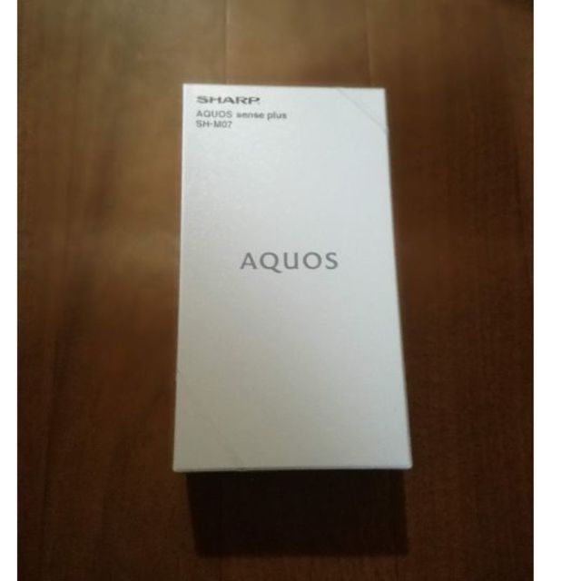 AQUOS sense plus SH-M07　ブラック　新品