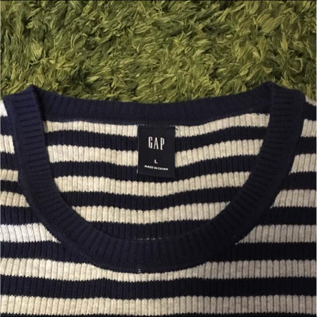 GAP(ギャップ)のGAP ギャップ ボーダーニット メンズのトップス(ニット/セーター)の商品写真