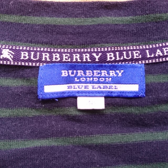 BURBERRY BLUE LABEL(バーバリーブルーレーベル)の【BURBERRY BLUE LAVEL】ボーダー半袖Tシャツ レディースのトップス(Tシャツ(半袖/袖なし))の商品写真