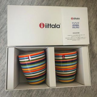 イッタラ(iittala)の【新品】iittala イッタラ オリゴマグカップ  ペアセット(グラス/カップ)