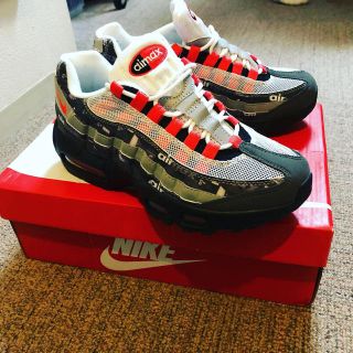 ナイキ(NIKE)のNIKE  AIRMAX95 25.5cm PRNT  NIKE×atmos(スニーカー)