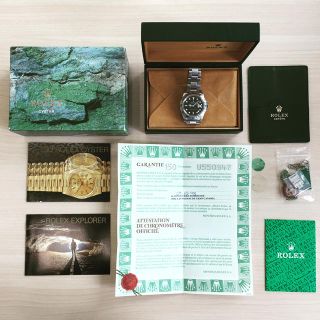 ロレックス(ROLEX)の【キートン様1】ROLEX エクスプローラー2 Ref.16570 U番(腕時計(アナログ))