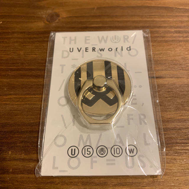 UVERworld グッズ スマホリング 新品未使用 最終価格の通販 by akkun