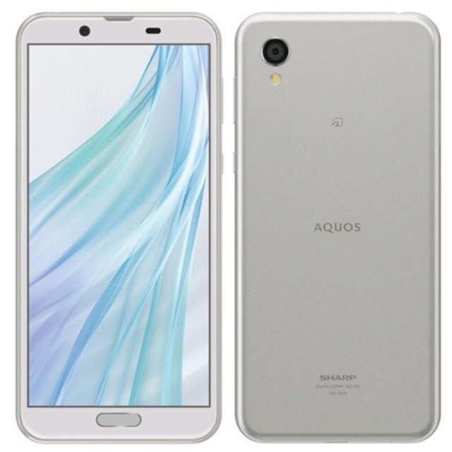 SHARP(シャープ)のAQUOS sense2 SH-M08 ホワイトシルバー SIMフリー スマホ/家電/カメラのスマートフォン/携帯電話(スマートフォン本体)の商品写真