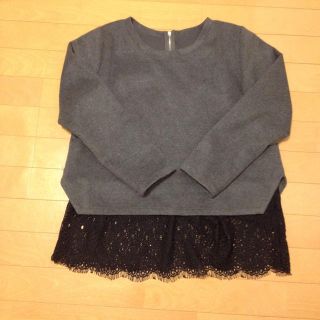 ジャーナルスタンダード(JOURNAL STANDARD)のsimplite♡レーストップス(Tシャツ(長袖/七分))