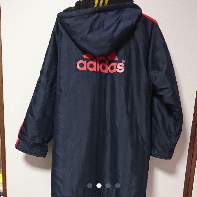 adidas(アディダス)のアディダス ベンチコート キッズ/ベビー/マタニティのキッズ服男の子用(90cm~)(コート)の商品写真