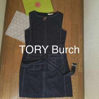 トリーバーチ(Tory Burch)のお値下げ❗️トリーバーチ ワンピース　季節先取り❗️(ひざ丈ワンピース)