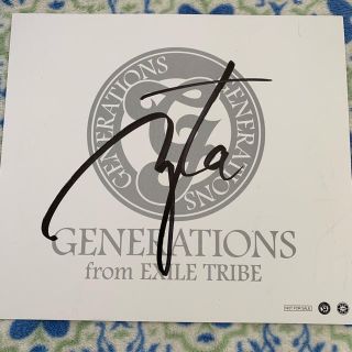 ジェネレーションズ(GENERATIONS)のGENERATIONS 片寄涼太 直筆サイン(アイドルグッズ)