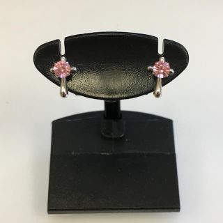 K14WG キュービック ピアス(ピアス)