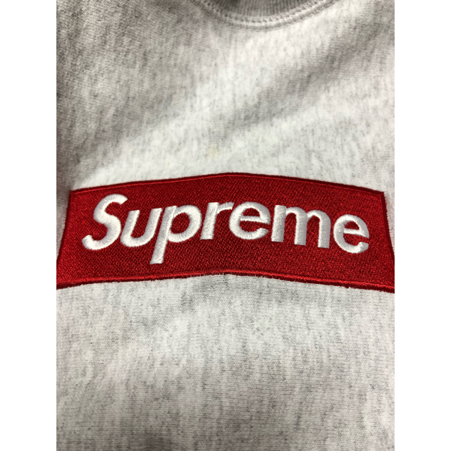 国内最安値！ Supreme - Crewneck boxlogo Supreme スウェット