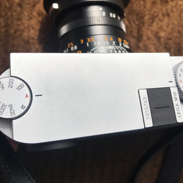 LEICA(ライカ)の早い者勝ち ライカ Leica M10 シルバークローム 美品 大幅値下げ中！ スマホ/家電/カメラのカメラ(ミラーレス一眼)の商品写真