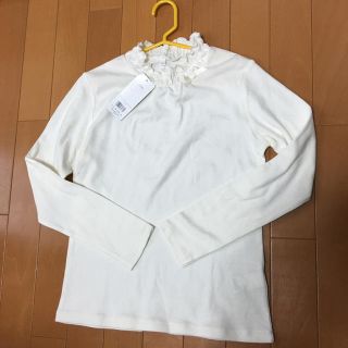 サンカンシオン(3can4on)の【3can4on】（新品・未使用）オフホワイト シンプルカットソー(Tシャツ/カットソー)