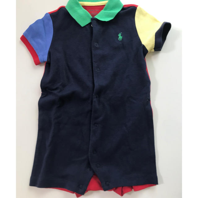 Ralph Lauren(ラルフローレン)の美品☆ラルフローレン ロンパース  9M キッズ/ベビー/マタニティのベビー服(~85cm)(ロンパース)の商品写真