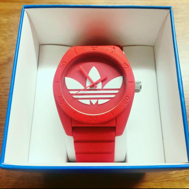 adidas(アディダス)のアディダス時計 adidas 腕時計 サンディアゴ 赤 メンズの時計(腕時計(アナログ))の商品写真