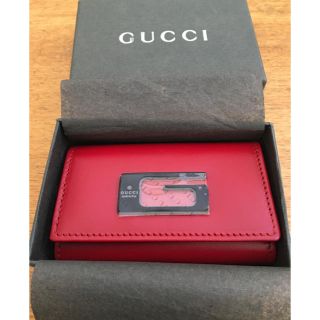 グッチ(Gucci)のGUCCI グッチ キーケース 新品未使用 赤(キーケース)