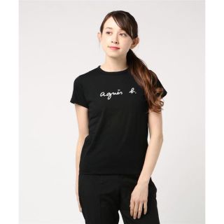 アニエスベー(agnes b.)の価格7560円 新品タグ付き アニエス・ベー 定番ロゴＴシャツ。(Tシャツ(半袖/袖なし))