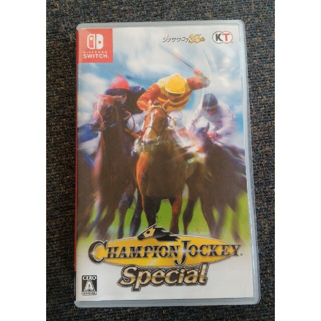 Nintendo Switch(ニンテンドースイッチ)のChampionJockeySpecial チャンピオン ジョッキー スペシャル エンタメ/ホビーのゲームソフト/ゲーム機本体(家庭用ゲームソフト)の商品写真