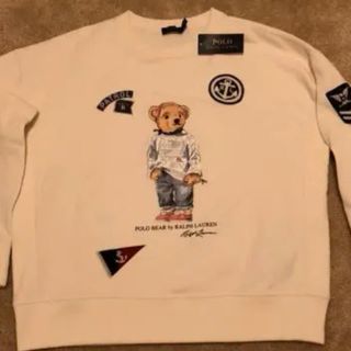 ポロラルフローレン(POLO RALPH LAUREN)の★新品  ポロベア トレーナー レディース   M(トレーナー/スウェット)