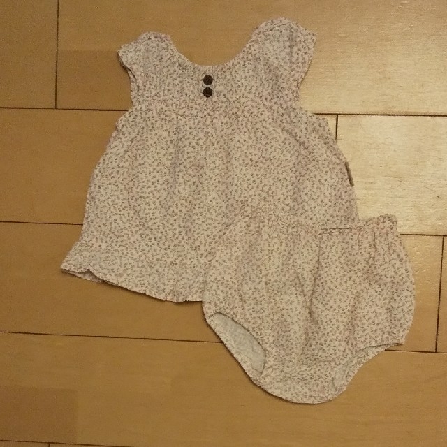 Biquette(ビケット)のビケット チュニック&ブルマ 90 キッズ/ベビー/マタニティのキッズ服女の子用(90cm~)(ワンピース)の商品写真