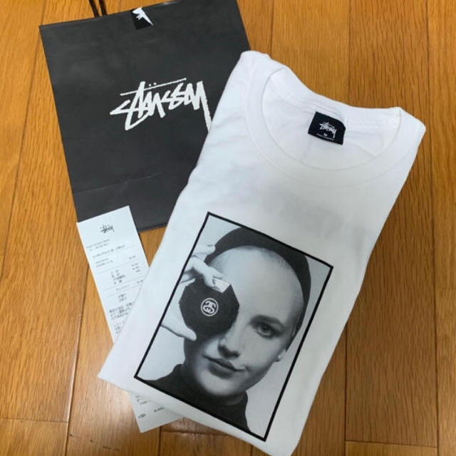 新品 サイズM stussy 19ss tee tシャツ printemp