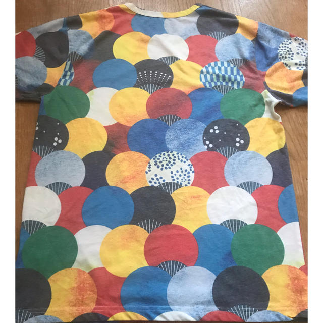 Design Tshirts Store graniph(グラニフ)のグラニフ うちわ 扇柄 Tシャツ レディースのトップス(Tシャツ(半袖/袖なし))の商品写真