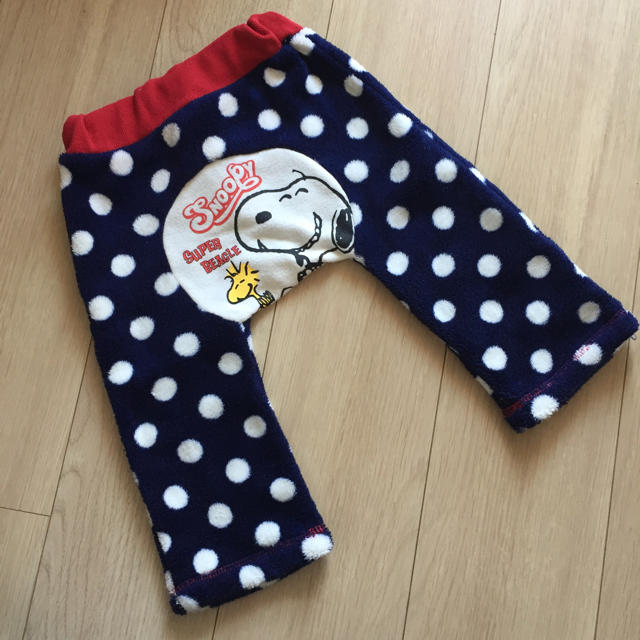 PEANUTS(ピーナッツ)のスヌーピー  ベビー パンツ キッズ/ベビー/マタニティのキッズ服男の子用(90cm~)(パンツ/スパッツ)の商品写真