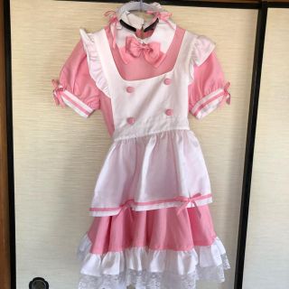 ボディライン(BODYLINE)のメイド服 ピンク コスプレ(コスプレ)