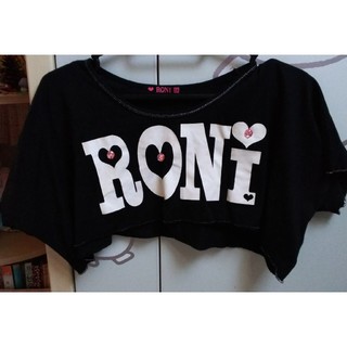 ロニィ(RONI)のRONI ショート丈 Tシャツ SM 120センチ(Tシャツ/カットソー)