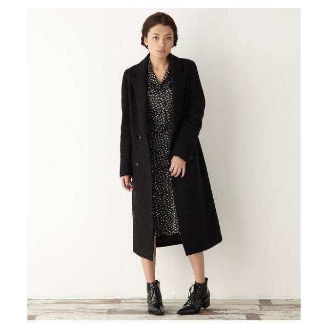moussy - moussy ダブルフェイス ウールロングチェスターコート